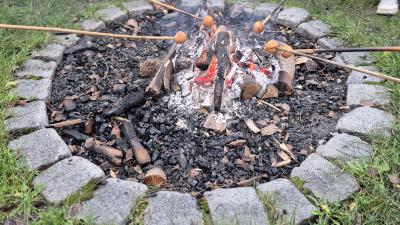 Æbleskiver på pind